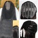 WigOWig Long Hair Wig.Natural Brown Color. Lace Front Hair Wig. Suitable for Cancer Patient