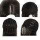 WigOWig Straight Beautiful Washable and Heat Resistant Hair Wig for Special Design for Bald Head(Suitable for cimo& Alopecia)