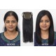 WigOWig Remy Multi-Donor 9A Grade 100% Indian Human Hair Closer Natural Brown Straight 40 grm Length 16Inch