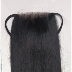 WigOWig Remy Multi-Donor 9A Grade 100% Indian Human Hair Closer Natural Brown Straight 40 grm Length 16Inch