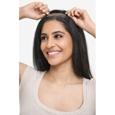 WigOWig Remy Multi-Donor 9A Grade 100% Indian Human Hair Closer Natural Brown Straight 40 grm Length 16Inch