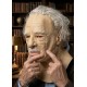 Realistic Old Man Silicone Mask with White Hair