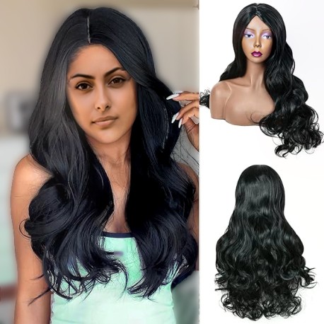 Curly Long Full Head Hair Wig for Women – Natural Looking Wig for Bald Head, Cancer, Alopecia & Hair Loss – Soft, Lightweight & Comfortable