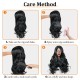 Curly Long Full Head Hair Wig for Women – Natural Looking Wig for Bald Head, Cancer, Alopecia & Hair Loss – Soft, Lightweight & Comfortable