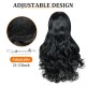 Curly Long Full Head Hair Wig for Women – Natural Looking Wig for Bald Head, Cancer, Alopecia & Hair Loss – Soft, Lightweight & Comfortable