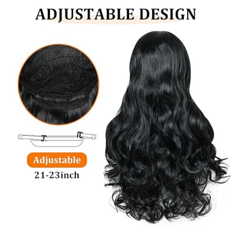 Curly Long Full Head Hair Wig for Women – Natural Looking Wig for Bald Head, Cancer, Alopecia & Hair Loss – Soft, Lightweight & Comfortable