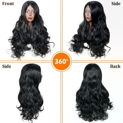 Curly Long Full Head Hair Wig for Women – Natural Looking Wig for Bald Head, Cancer, Alopecia & Hair Loss – Soft, Lightweight & Comfortable