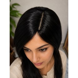 WigOWig Straight Beautiful Washable and Heat Resistant Hair Wig for Special Design for Bald Head(Suitable for cimo& Alopecia)
