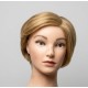 Short Golden Blonde Bob Wig – Layered Pixie Cut Synthetic Wig with Side Part for Women