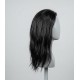 Long Straight Black Wig with Natural Texture – Synthetic Everyday & Cosplay Hairpiece