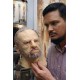 Realistic Old Man Latex Mask with Hair & Beard – Realistic Elderly Man Head Mask for Halloween, Cosplay, Costume Parties