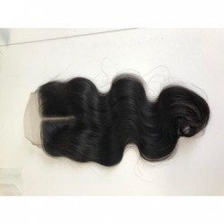 WigOWig Remy Multi-Donor 9A Grade 100% Indian Human Hair Closer Natural Brown Straight 40 grm Length 16Inch