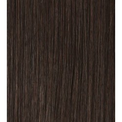 KIS Beautiful Ex-4 Curly Clip-in HAIR EXTENSION with natural Brown Color 100% Human hair blend | Tangle free Hair