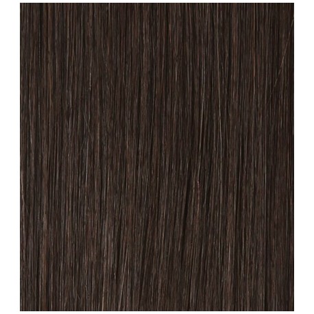 KIS Beautiful Ex-8 Curly Clip-in HAIR EXTENSION with natural Brown