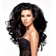 KIS Beautiful Ex-10 Curly Clip-in HAIR EXTENSION with natural Brown Color 100% Human hair blend | Tangle free Hair