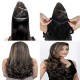 Kis Beautiful Ex-4 Curly Clip-in Hair Extension With Omber Gold Color 100% Human Hair Blend  Tangle Free Hair