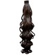 Kis Beautiful So3 Snapon Ponytail/hair Extension (2 In 1) With Natural Brown Color 100% Human Hair Blend  Tangle Free Hair