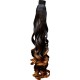 Kis Beautiful So3 Snapon Ponytail/hair Extension (2 In 1) With Omber Gold Color 100% Human Hair Blend  Tangle Free Hair