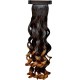 Kis Beautiful So2 Snapon Ponytail/hair Extension (2 In 1) With Omber Gold Color 100% Human Hair Blend  Tangle Free Hair