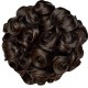 Kis Beautiful Md3 Hair Messy Bun With Natural Brown Color 100% Human Hair Blend  Tangle Free Hair