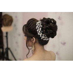 Kis Beautiful Md3 Hair Messy Bun With Natural Brown Color 100% Human Hair Blend  Tangle Free Hair