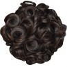 Kis Beautiful Md1 Hair Messy Bun With Natural Brown Color 100% Human Hair Blend  Tangle Free Hair