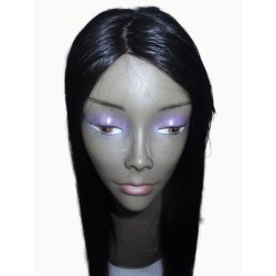 WigOWig Long Hair Wig.Natural Brown Color. Lace Front Hair Wig. Suitable for Cancer Patient