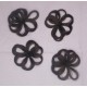 WigOWig HandMade Hair Flower For Bridal Hair Decoration with highlight (Set of  20 Flower)