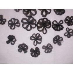 WigOWig HandMade Hair Flower For Bridal Hair Decoration with highlight (Set of  20 Flower)