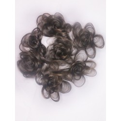 WigOWig HandMade Hair Rose For Bridal Hair Decoration with highlight (Set of  6 Rose)