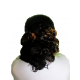 WigOWig Fancy Highlighted & Curly Messy Hair Bun for Ladies