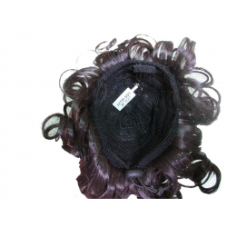 WigOWig Fancy Highlighted & Curly Messy Hair Bun for Ladies