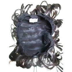 WigOWig Fancy Highlighted Messy Hair Bun for Ladies