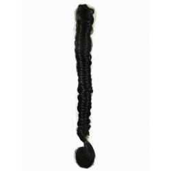 WigOWig Beautiful Long Khajuri Choti Hair Extension (Washable & heat Resistant hair fiber)