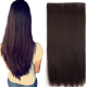 WigOWig Human Hair like Straight Hair Extension for Ladies-Washable & Heat Resistant Hair