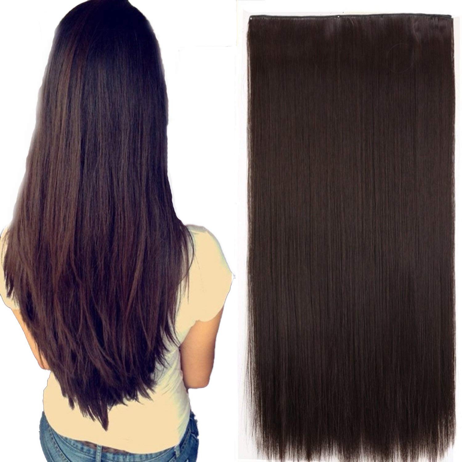 Heat proof hair top extensions