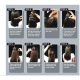WigOWig™ Human Hair like Curly Hair Extension for Ladies with Natural Brown Color hair (Washable & Heat Resistant Hair)