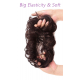 WigOWig™ Human Hair like Hair Juda Bun for Ladies with Natural Brown color. Strong Ultra stretch Elastic (Washable ) 