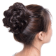 WigOWig™ Human Hair like Hair Juda Bun for Ladies with Natural Brown color. Strong Ultra stretch Elastic (Washable ) 