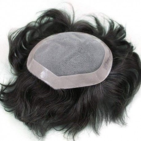 WigOWig Hair Wigs Toupee/Patches For Men Full Head 100% Original Monofilament  Human Hair Patches For Bald Area For Gents - Saify