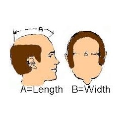 WigOWig Hair Wigs Toupee/Patches For Men Full Head 100% Original Monofilament Human Hair Patches For Bald Area For Gents